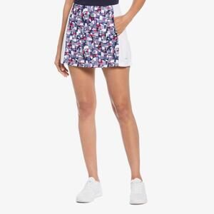 GRAND SLAM Womens Skort Skirt XL Tennis Pickleball White Pink Dark Blue
